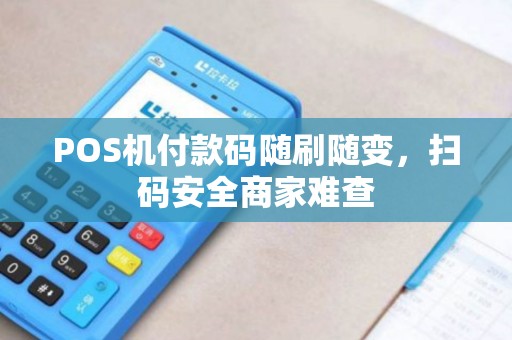 POS机付款码随刷随变，扫码安全商家难查