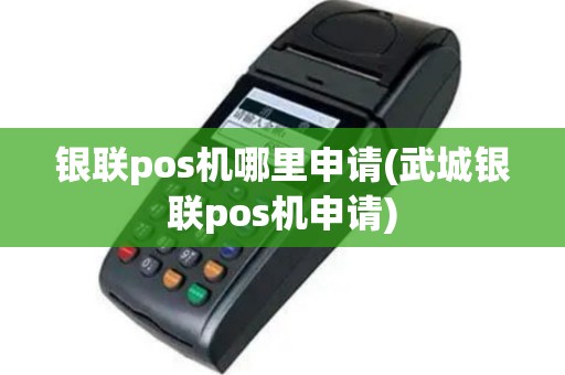 银联pos机哪里申请(武城银联pos机申请)