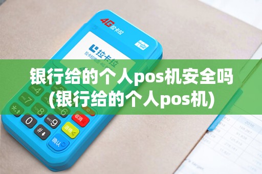 银行给的个人pos机安全吗(银行给的个人pos机)
