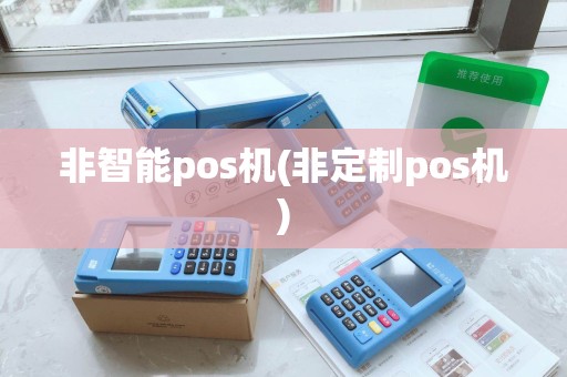 非智能pos机(非定制pos机)
