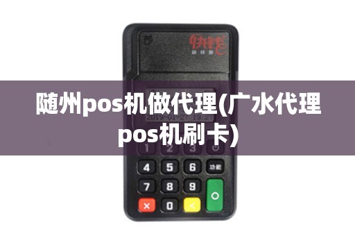 随州pos机做代理(广水代理pos机刷卡)