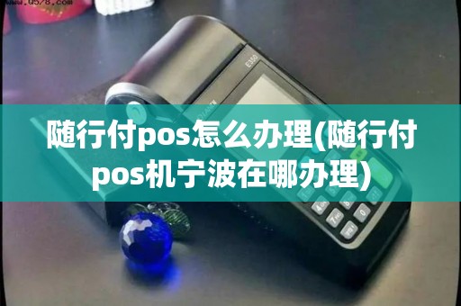 随行付pos怎么办理(随行付pos机宁波在哪办理)