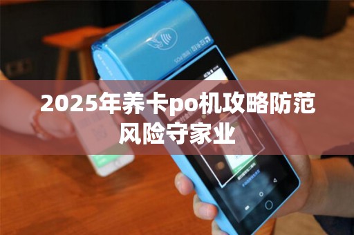 2025年养卡po机攻略防范风险守家业