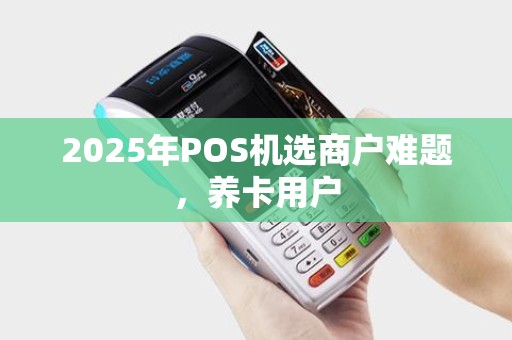 2025年POS机选商户难题，养卡用户