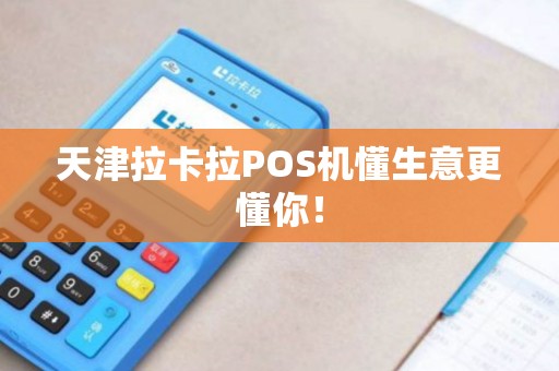 天津拉卡拉POS机懂生意更懂你！