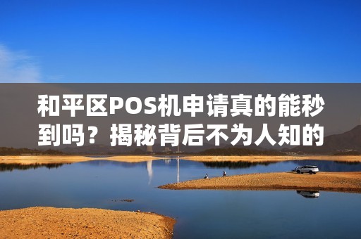 和平区POS机申请真的能秒到吗？揭秘背后不为人知的3大陷阱！