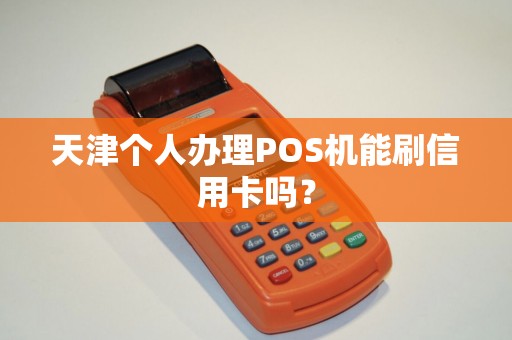 天津个人办理POS机能刷信用卡吗？