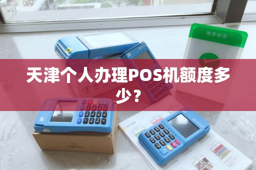 天津个人办理POS机额度多少？