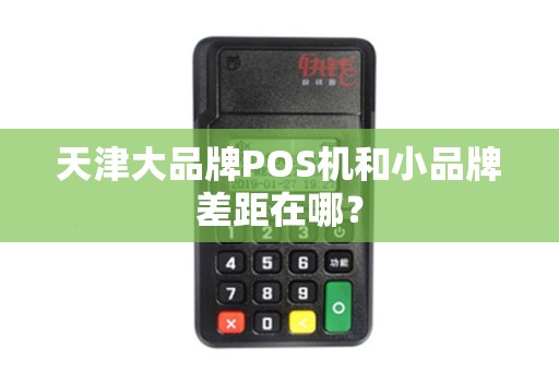 天津大品牌POS机和小品牌差距在哪？