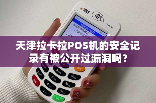 天津拉卡拉POS机的安全记录有被公开过漏洞吗?