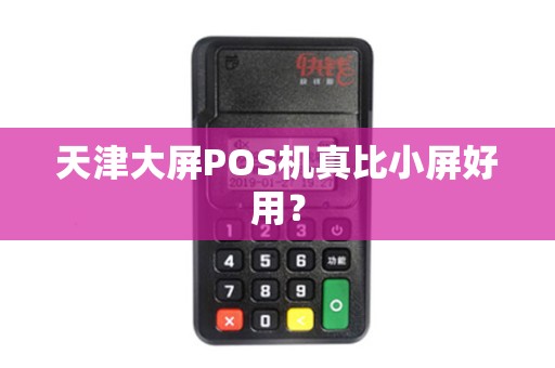 天津大屏POS机真比小屏好用？