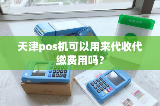 天津pos机可以用来代收代缴费用吗？
