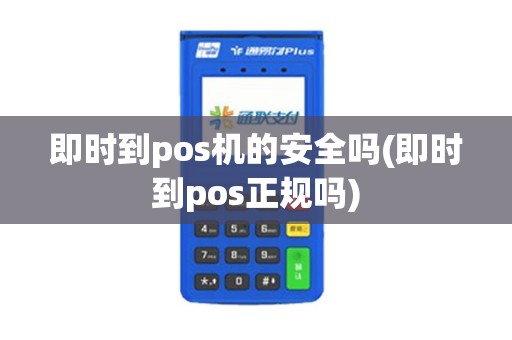 即时到pos机的安全吗(即时到pos正规吗)