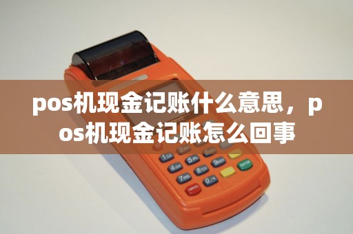 pos机现金记账什么意思，pos机现金记账怎么回事