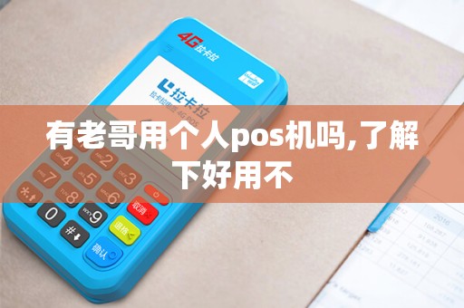 有老哥用个人pos机吗,了解下好用不