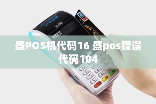 盛POS机代码16 盛pos错误代码104