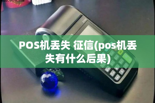 POS机丢失 征信(pos机丢失有什么后果)