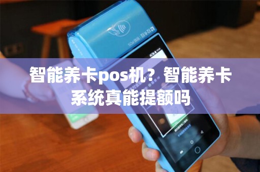 智能养卡pos机？智能养卡系统真能提额吗