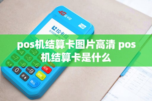 pos机结算卡图片高清 pos机结算卡是什么
