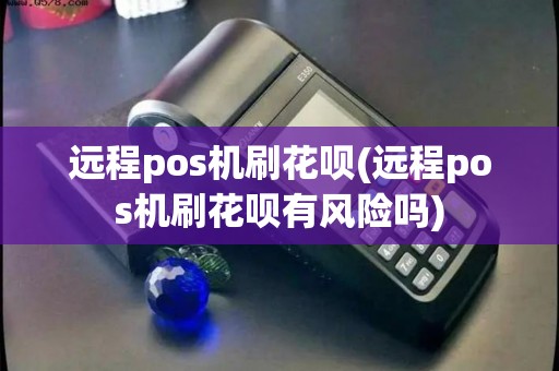 远程pos机刷花呗(远程pos机刷花呗有风险吗)