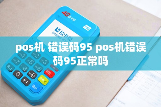pos机 错误码95 pos机错误码95正常吗