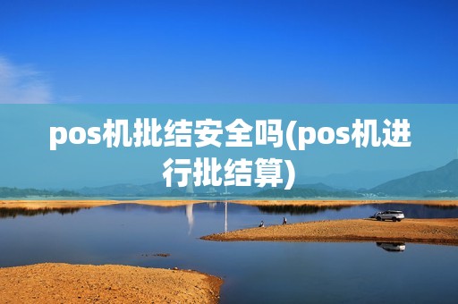 pos机批结安全吗(pos机进行批结算)