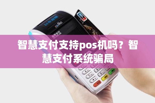 智慧支付支持pos机吗？智慧支付系统骗局