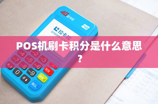 POS机刷卡积分是什么意思？
