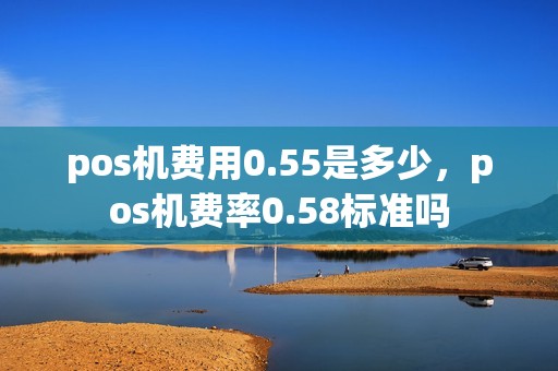pos机费用0.55是多少，pos机费率0.58标准吗
