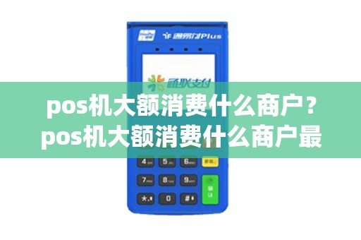 pos机大额消费什么商户？pos机大额消费什么商户最好