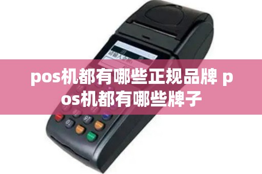 pos机都有哪些正规品牌 pos机都有哪些牌子