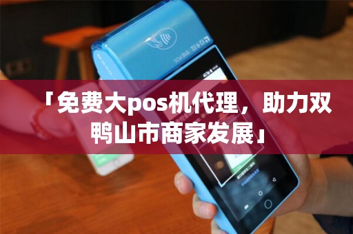 「免费大pos机代理，助力双鸭山市商家发展」