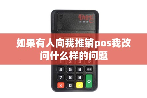 如果有人向我推销pos我改问什么样的问题