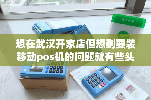 想在武汉开家店但想到要装移动pos机的问题就有些头大，pos机办理到底要去哪里找啊