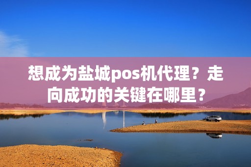 想成为盐城pos机代理？走向成功的关键在哪里？