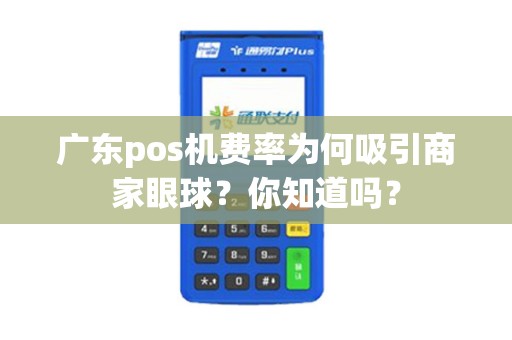 广东pos机费率为何吸引商家眼球？你知道吗？