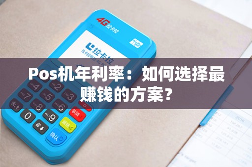Pos机年利率：如何选择最赚钱的方案？