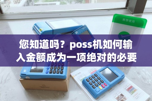 您知道吗？poss机如何输入金额成为一项绝对的必要技能！