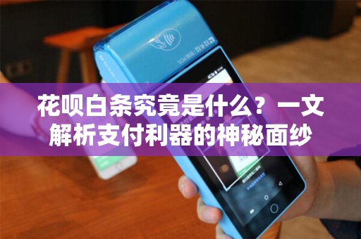 花呗白条究竟是什么？一文解析支付利器的神秘面纱