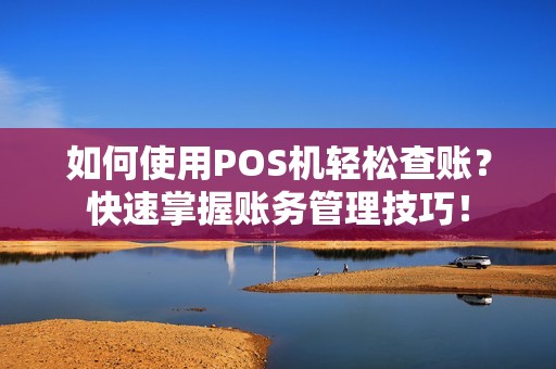 如何使用POS机轻松查账？快速掌握账务管理技巧！