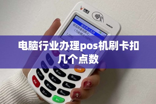 电脑行业办理pos机刷卡扣几个点数
