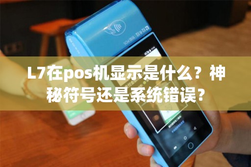 L7在pos机显示是什么？神秘符号还是系统错误？