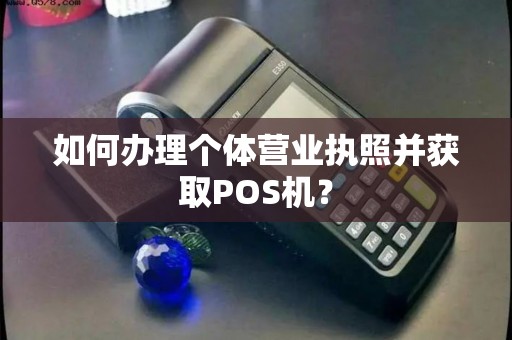 如何办理个体营业执照并获取POS机？