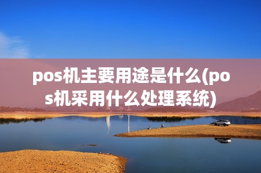 pos机主要用途是什么(pos机采用什么处理系统)