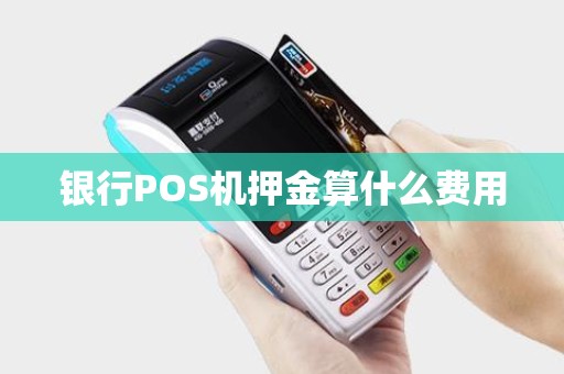 银行POS机押金算什么费用