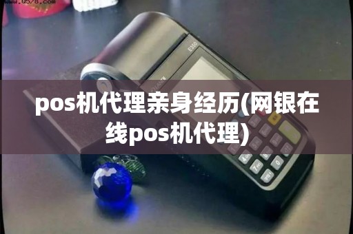 pos机代理亲身经历(网银在线pos机代理)