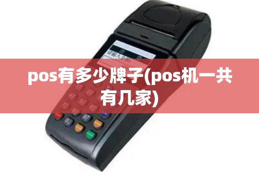 pos有多少牌子(pos机一共有几家)