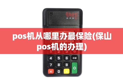 pos机从哪里办最保险(保山pos机的办理)