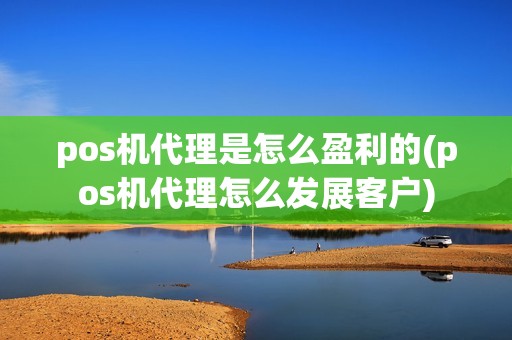 pos机代理是怎么盈利的(pos机代理怎么发展客户)