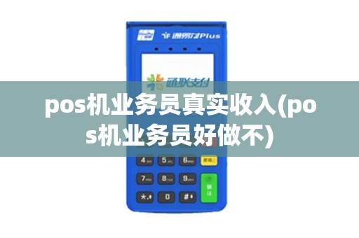 pos机业务员真实收入(pos机业务员好做不)
